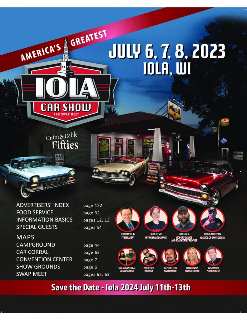 Iola Car Show Magazine Shop MMC LOCAL!